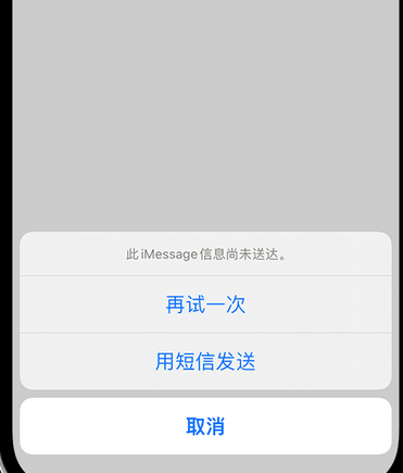 赫山apple维修iPhone上无法正常发送iMessage信息