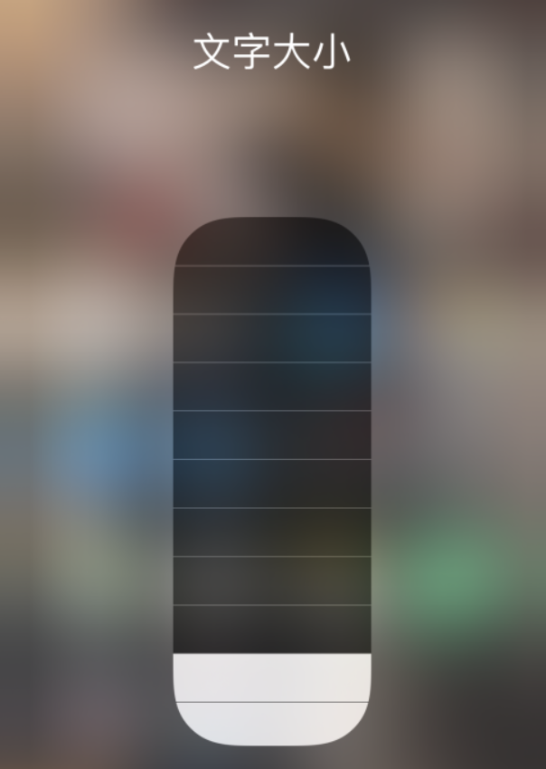 赫山苹果手机维修分享小技巧：在 iPhone 控制中心快速调节字体大小 