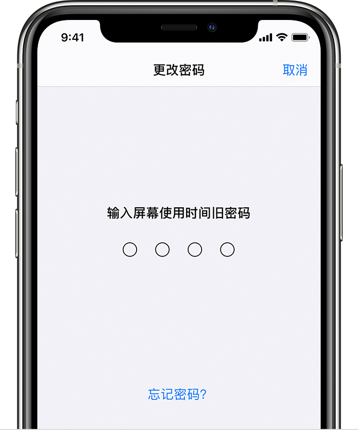 赫山苹果手机维修分享iOS 14 忘记屏幕使用时间密码怎么办 